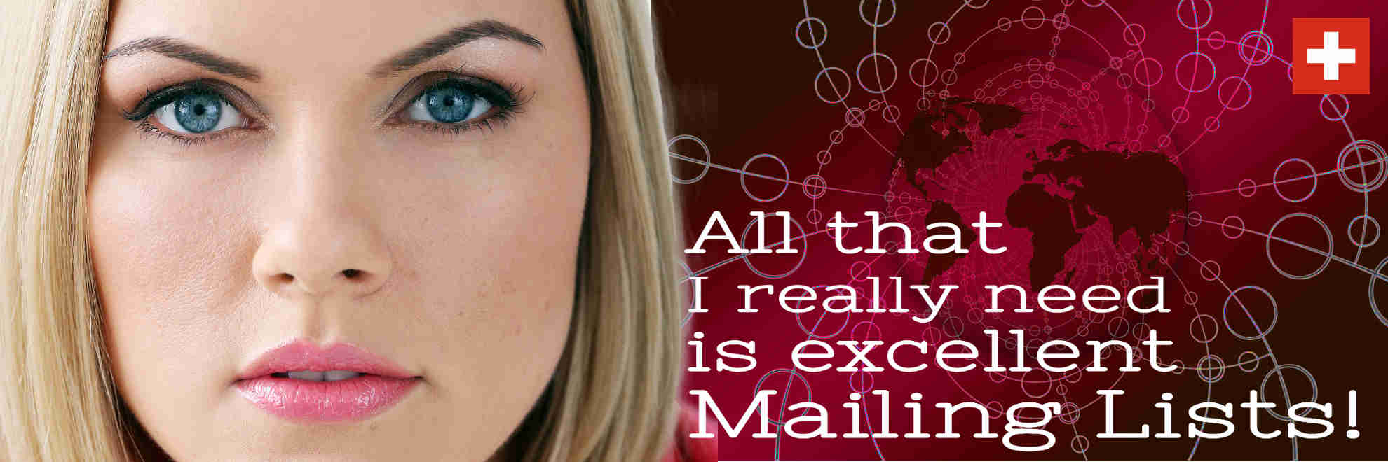 Mailing lists worldwide for direct mail, email and telephone marketing