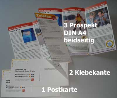 Der Selfmailer: Kostengnstig von der Postkarte zum DIN-A4 Prospekt